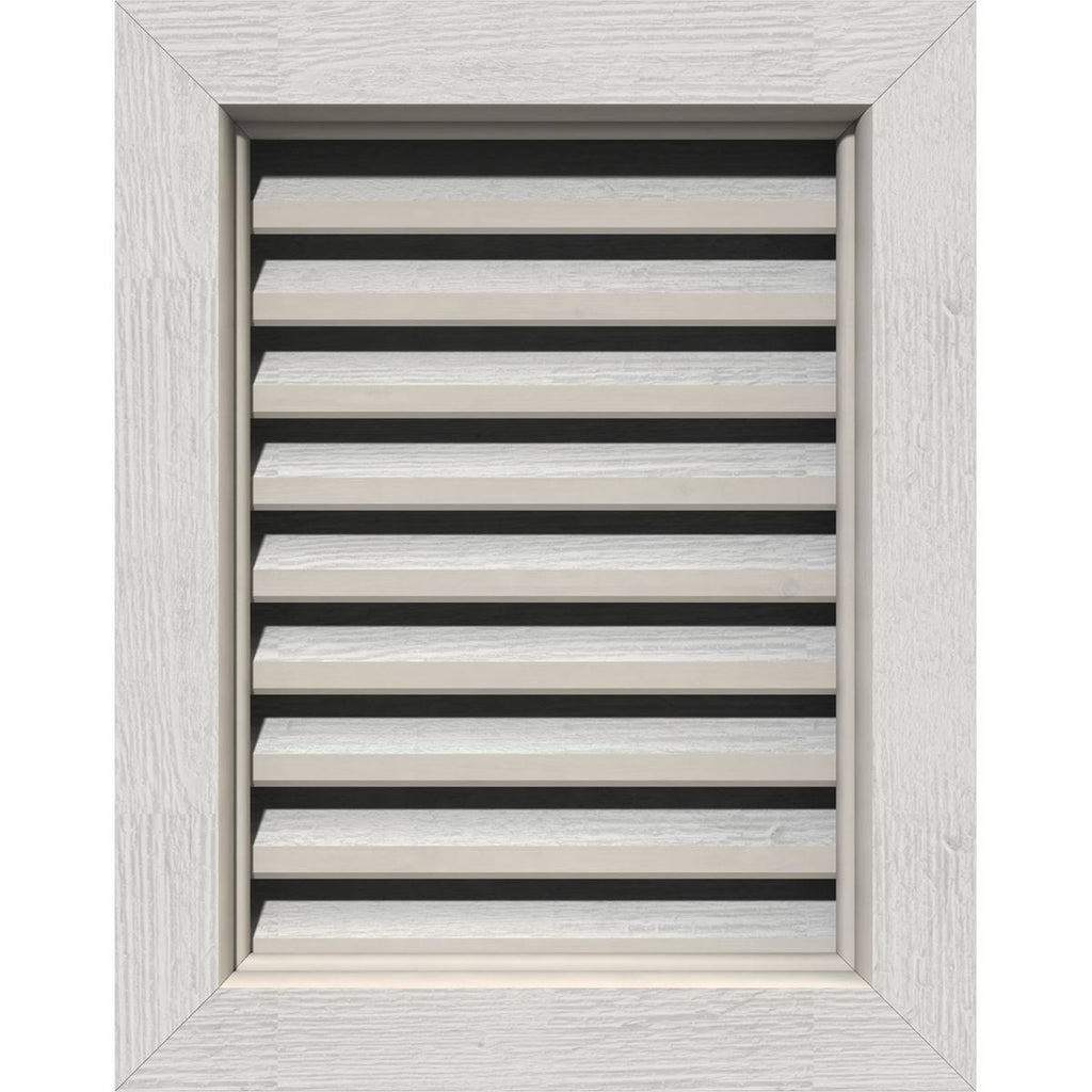 Vertical Gable Vent Primed Functional Rough Saw A8941