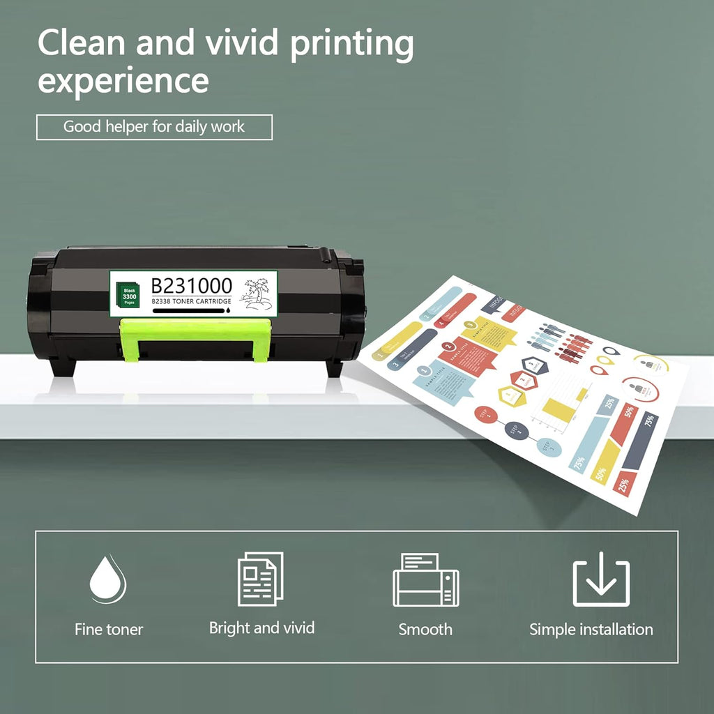 3PK Black Remanufactured Toner Cartridge Y56616