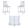 3 Piece Home Bar Unit with 2 Chairs O6010