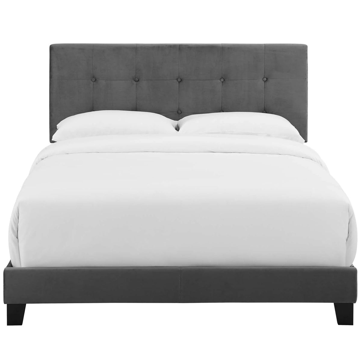 Full Size Fabric Bed Frame O196303