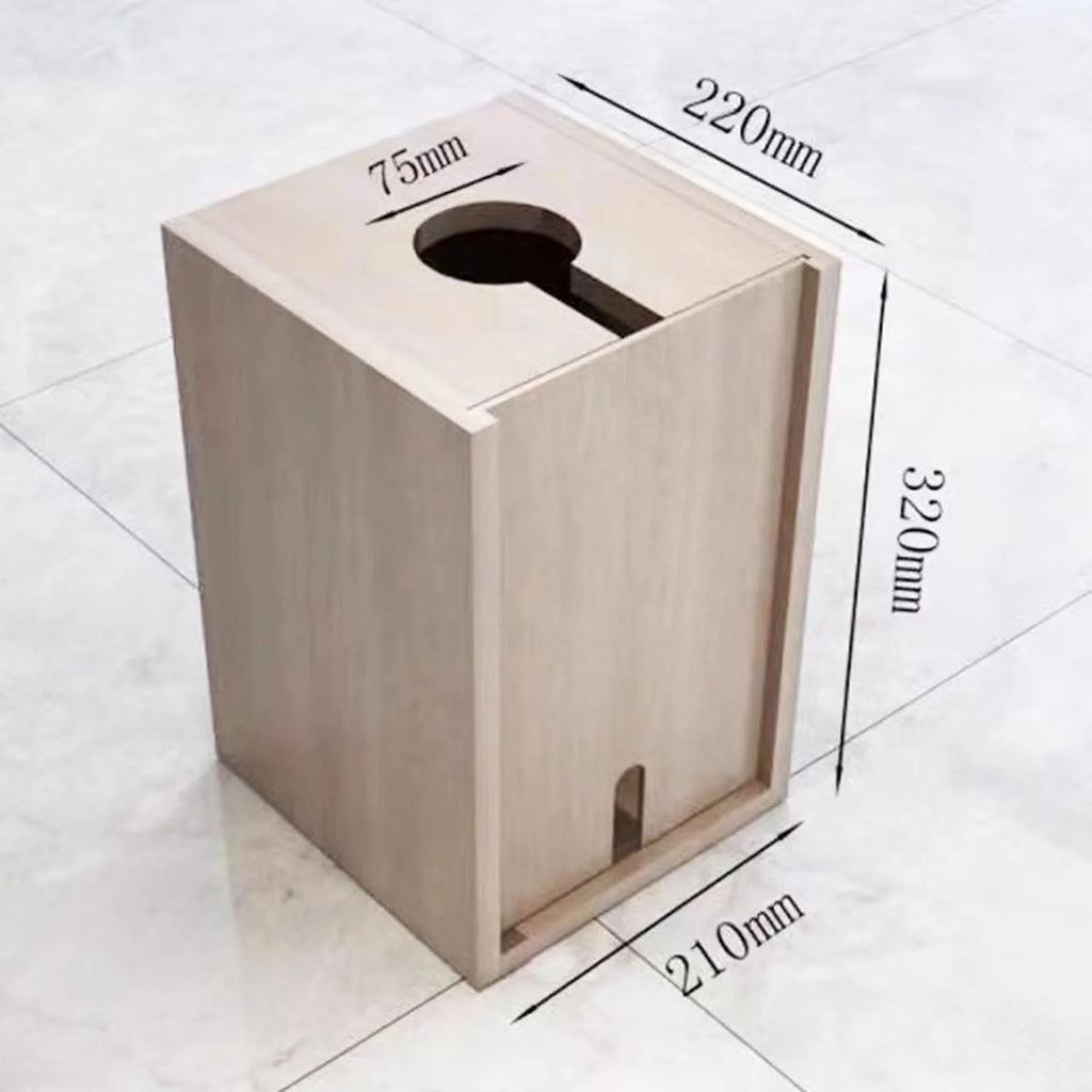 Wooden Paint Cup Organizer Box Y97673