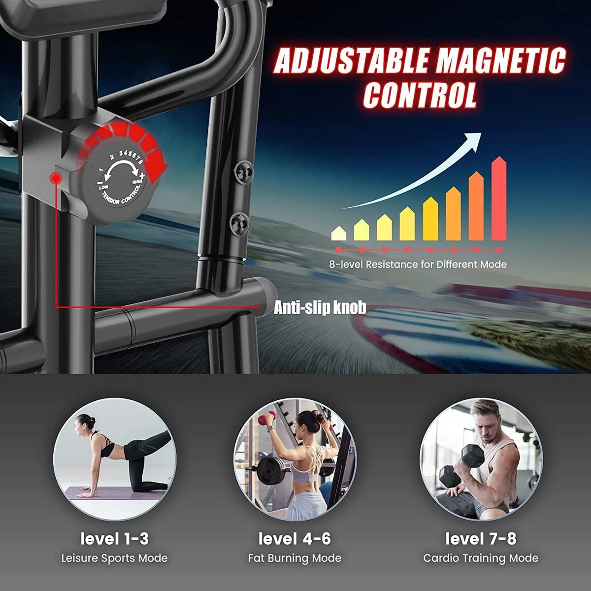 Elliptical Machine with LCD Monitor H494
