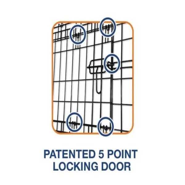 2 Door Wire Kennel M598