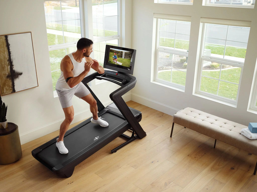 Treadmill with 22” Pivoting Touchscreen T40558