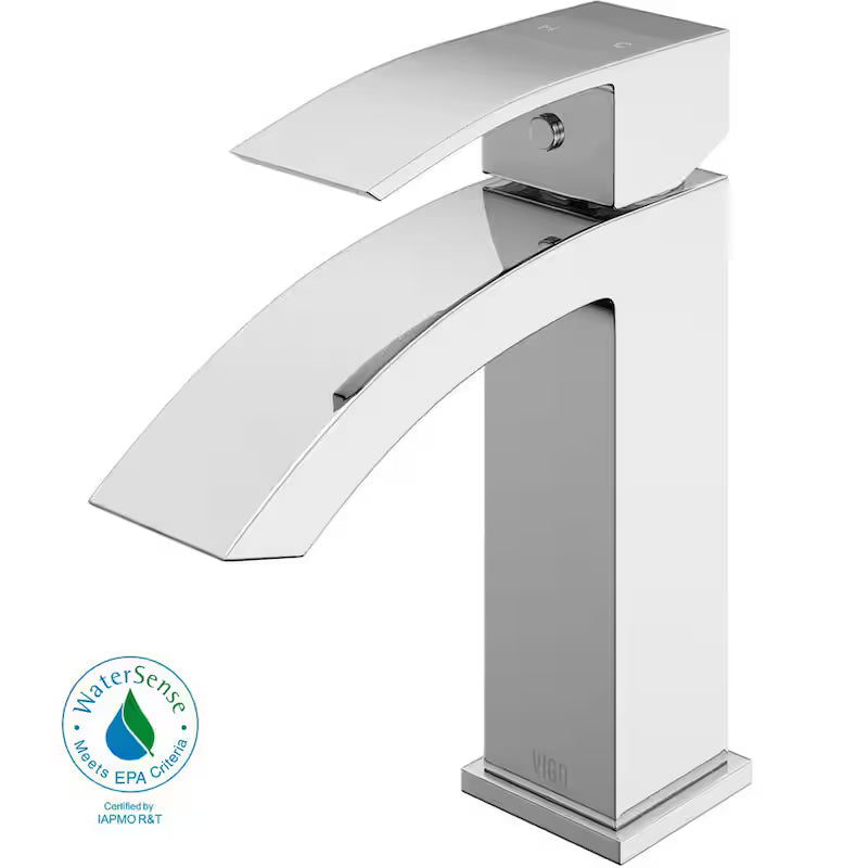 Single Handle Bathroom Faucet in Chrome O204