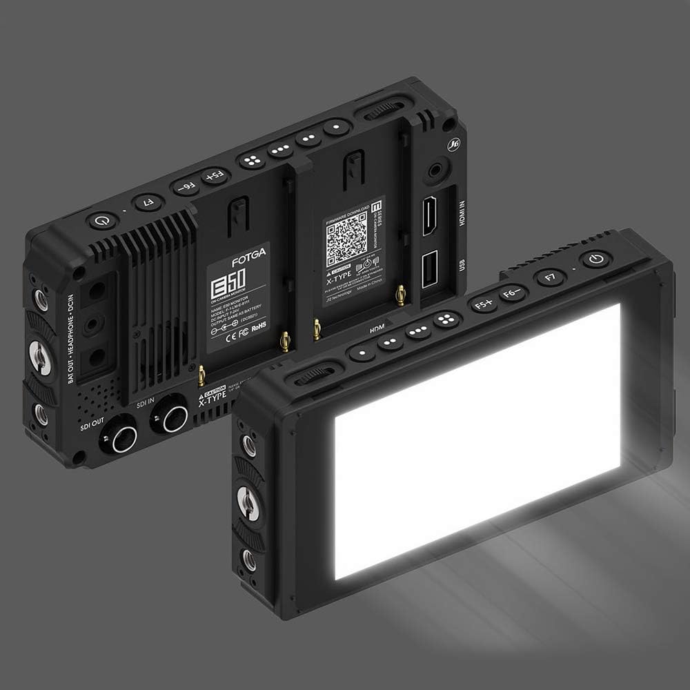 5 Inch IPS DSLR Camera Field Monitor Touch Screen 4K HDMI O26603