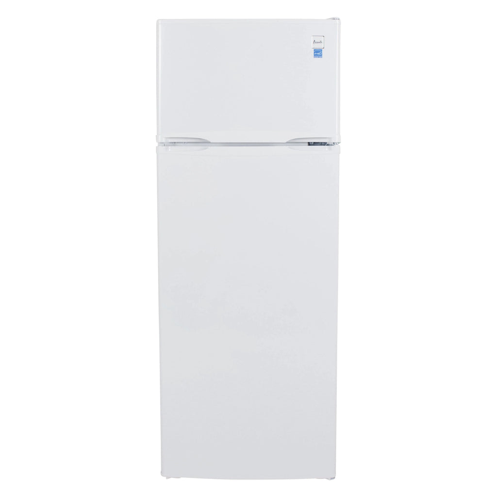 White Top Freezer Refrigerator D395