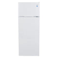 White Top Freezer Refrigerator D395