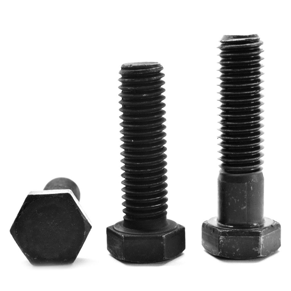 5/16x22-18 x 2x22 Grade 5 Hex Cap Screw Medium Carbon Steel Black Oxide V3474
