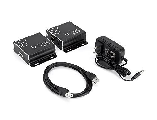USB 2.0 Over Single Cat5e/6 Extender 200 ft 480 Mbps 4 Port V227155