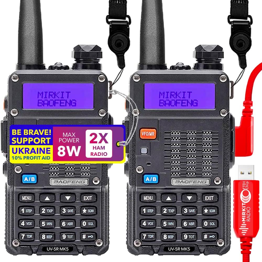 4X 8 Watt Max Power 1800 mAh Li-ion Battery Ham Radios I16272