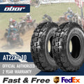 22x7x10 6 Ply ATV All Terrain Tires Set of 2 Q36639