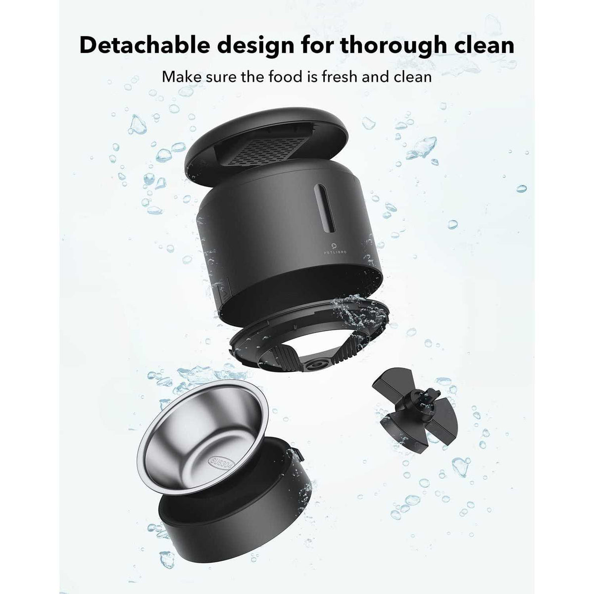 Automatic Cat Feeder Food Dispenser F1892