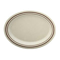 Beige Oval Melamine Platter X9898