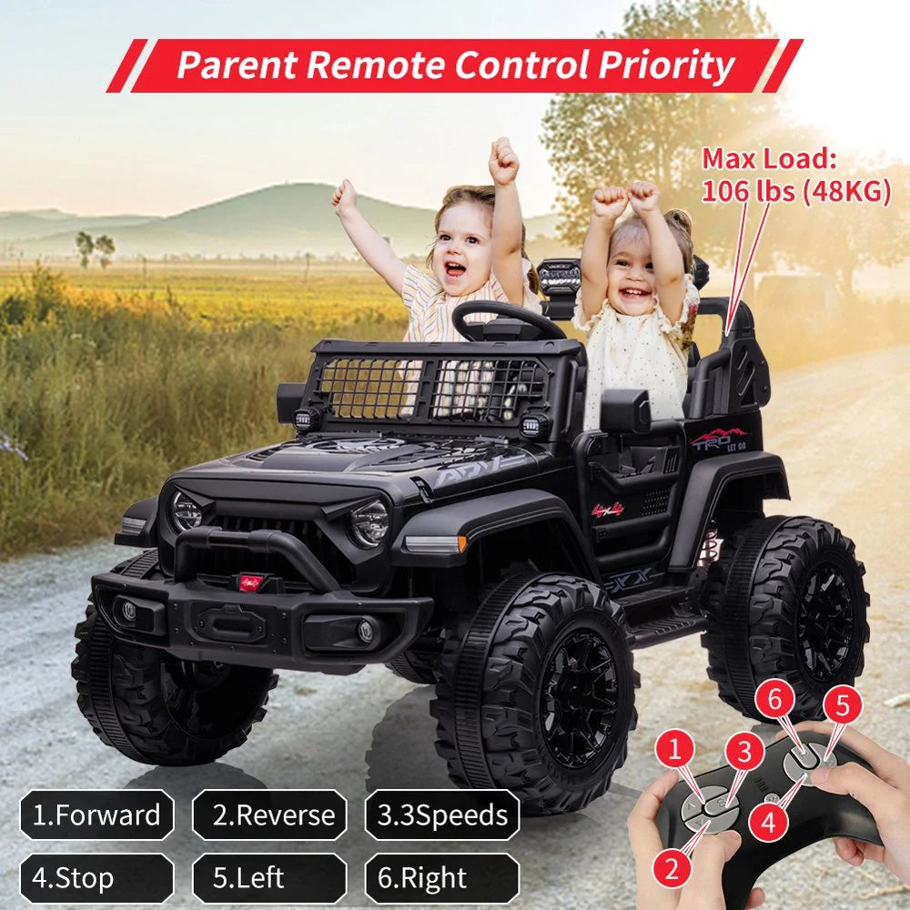 24V Ride on Car with Remote Control 2 Seats I12118
