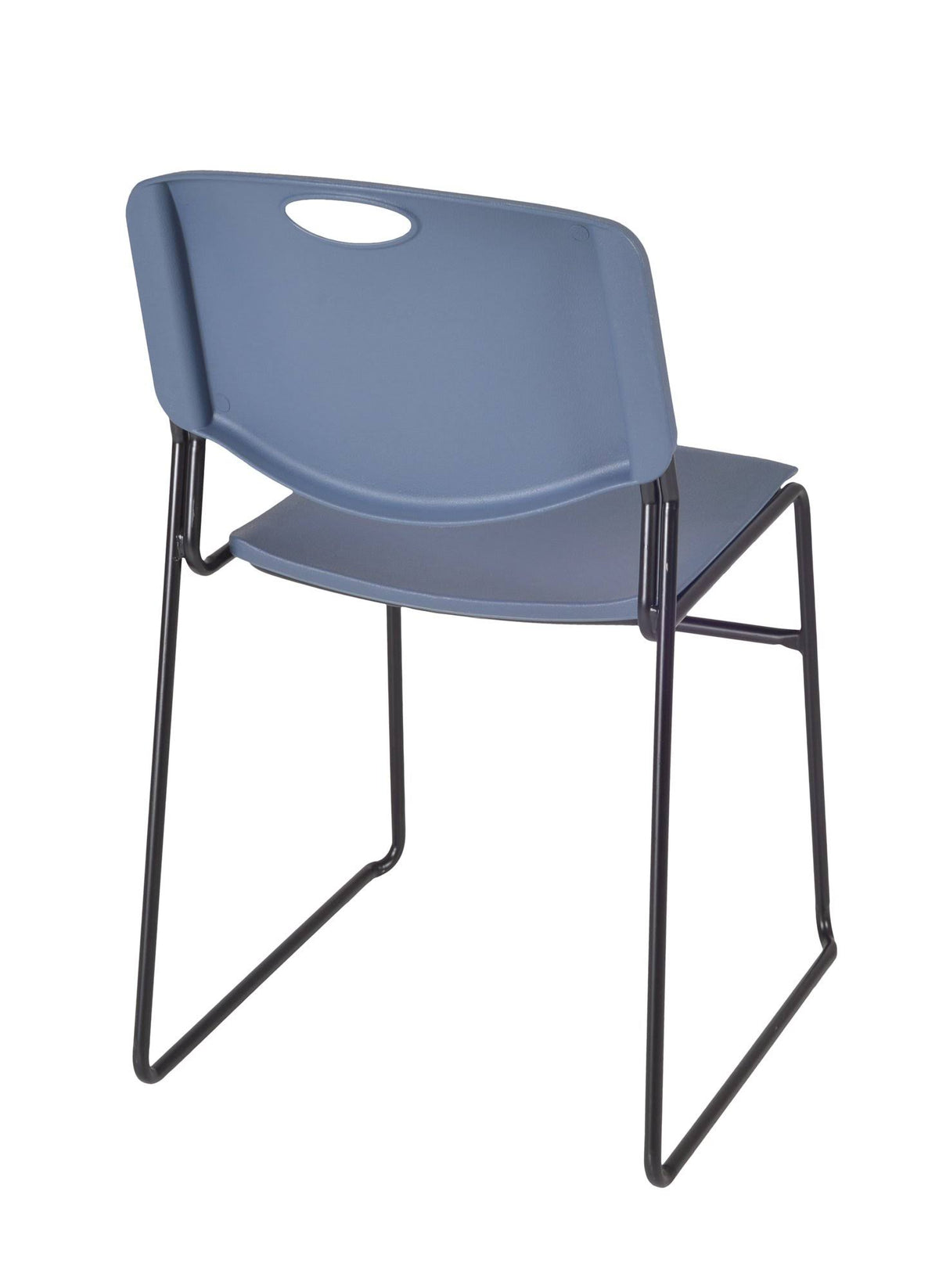Round Breakroom Table and 4 Stack Chairs G66642