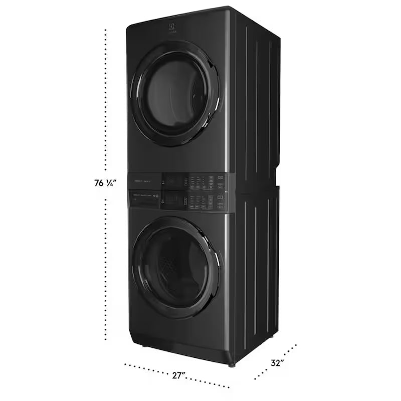 4.5 cu. ft. Washer and 8.0 cu. ft. Gas Dryer Laundry Tower Q971