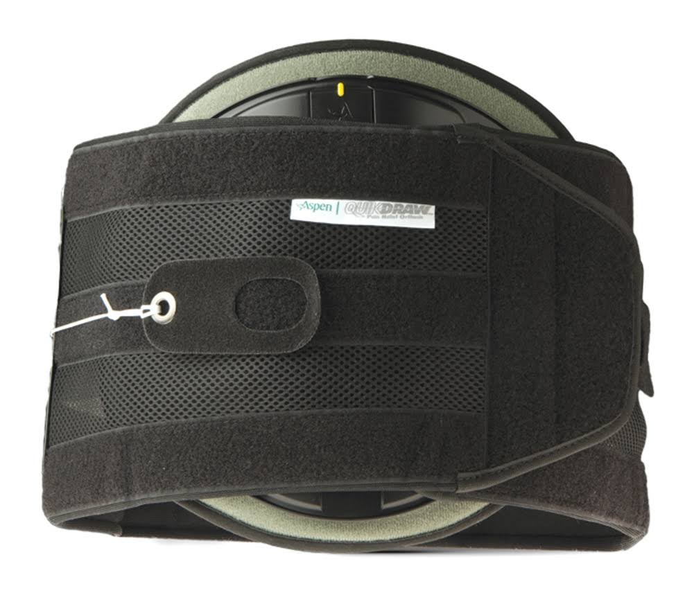 Black X-Large Adult Back Brace Z80055