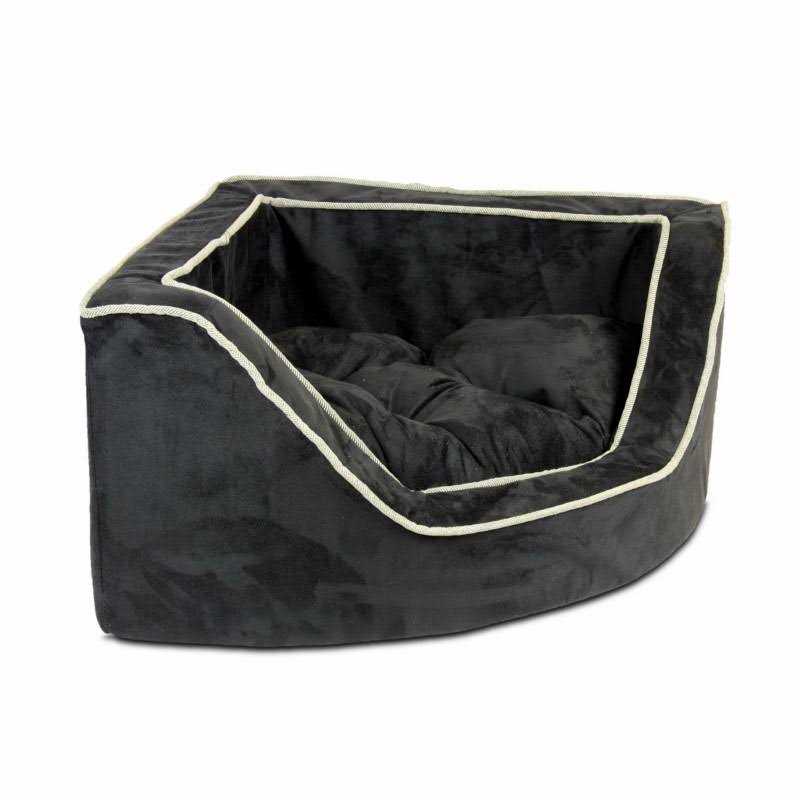Overstuffed Corner Dog Bed N83007