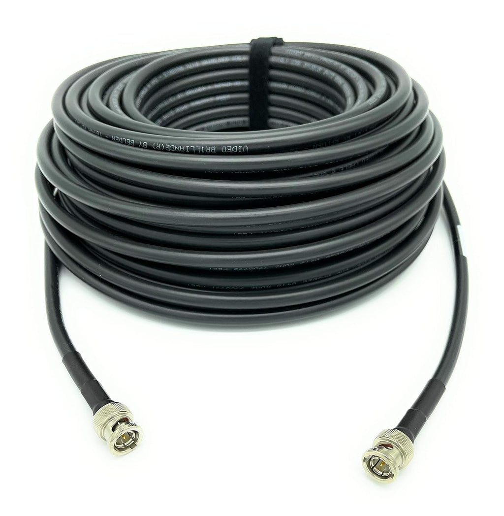 3G/6G HD SDI BNC Cable Black 50ft G13186