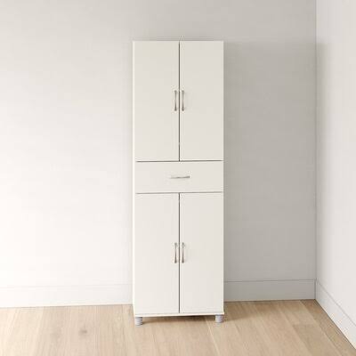 White Storage Cabinet Y51166
