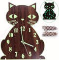 Luminous Wooden Wall Clock L7437