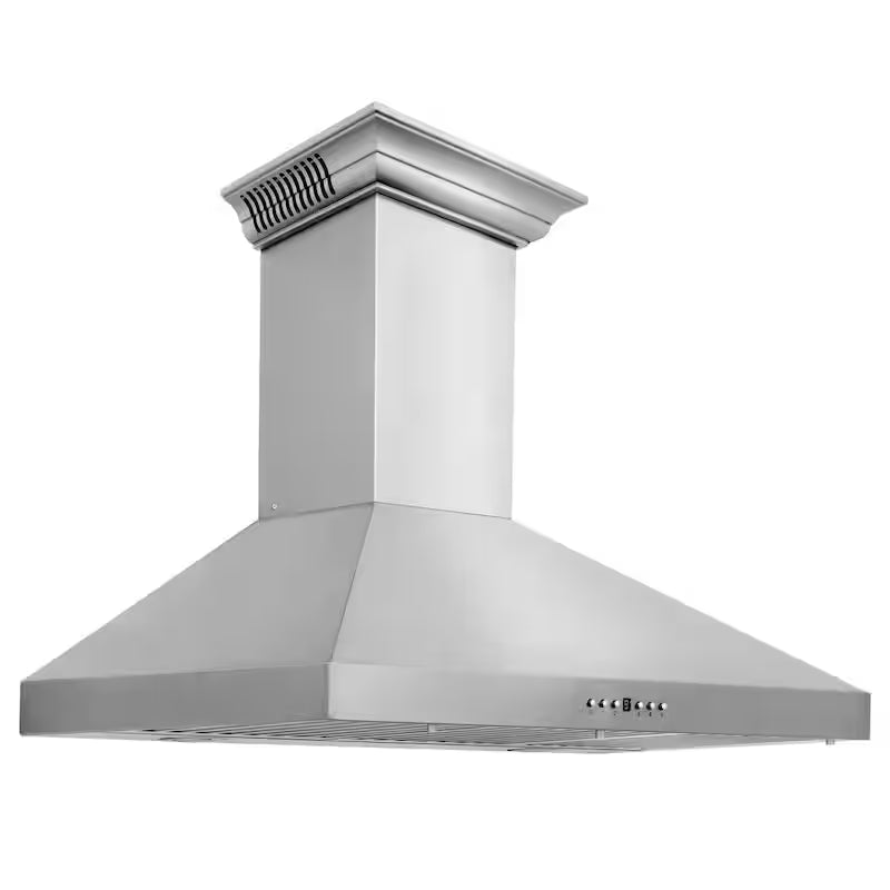 36 in. 400 CFM Ducted Wall Mount Range Hood in Stainless Steel W90833