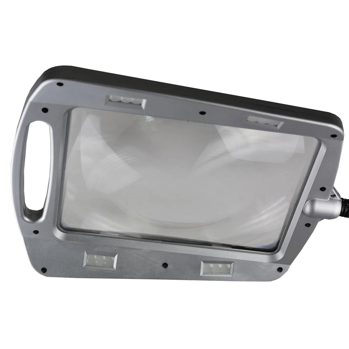 Bronze LED Illuminated Floor Magnifier Lamp B8568