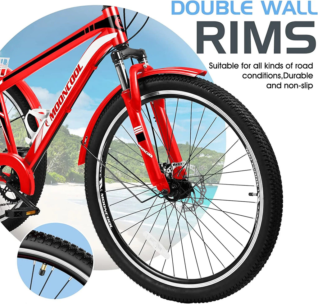 7 Speed Adult Mountain Tricycle with Shopping Basket Z106