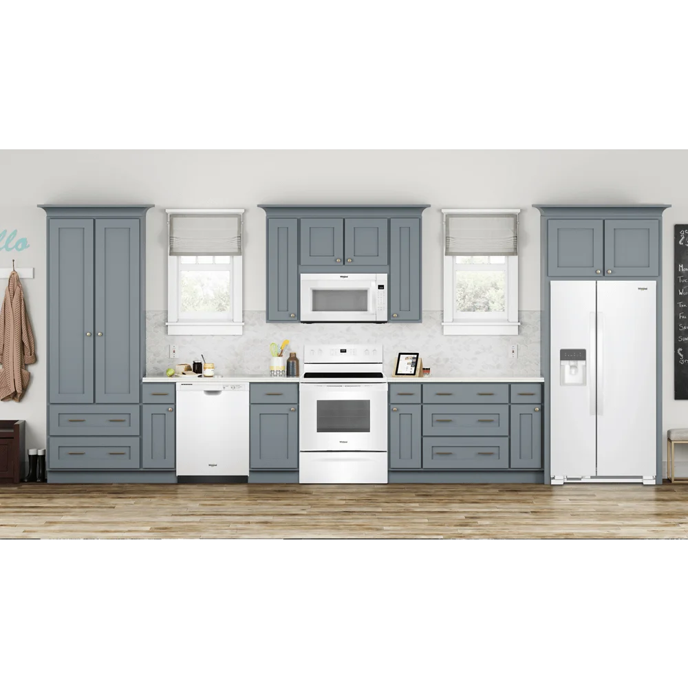 36 Wide 25.1 Cu. Ft. Side By Side Refrigerator - Stainless Steel I9054
