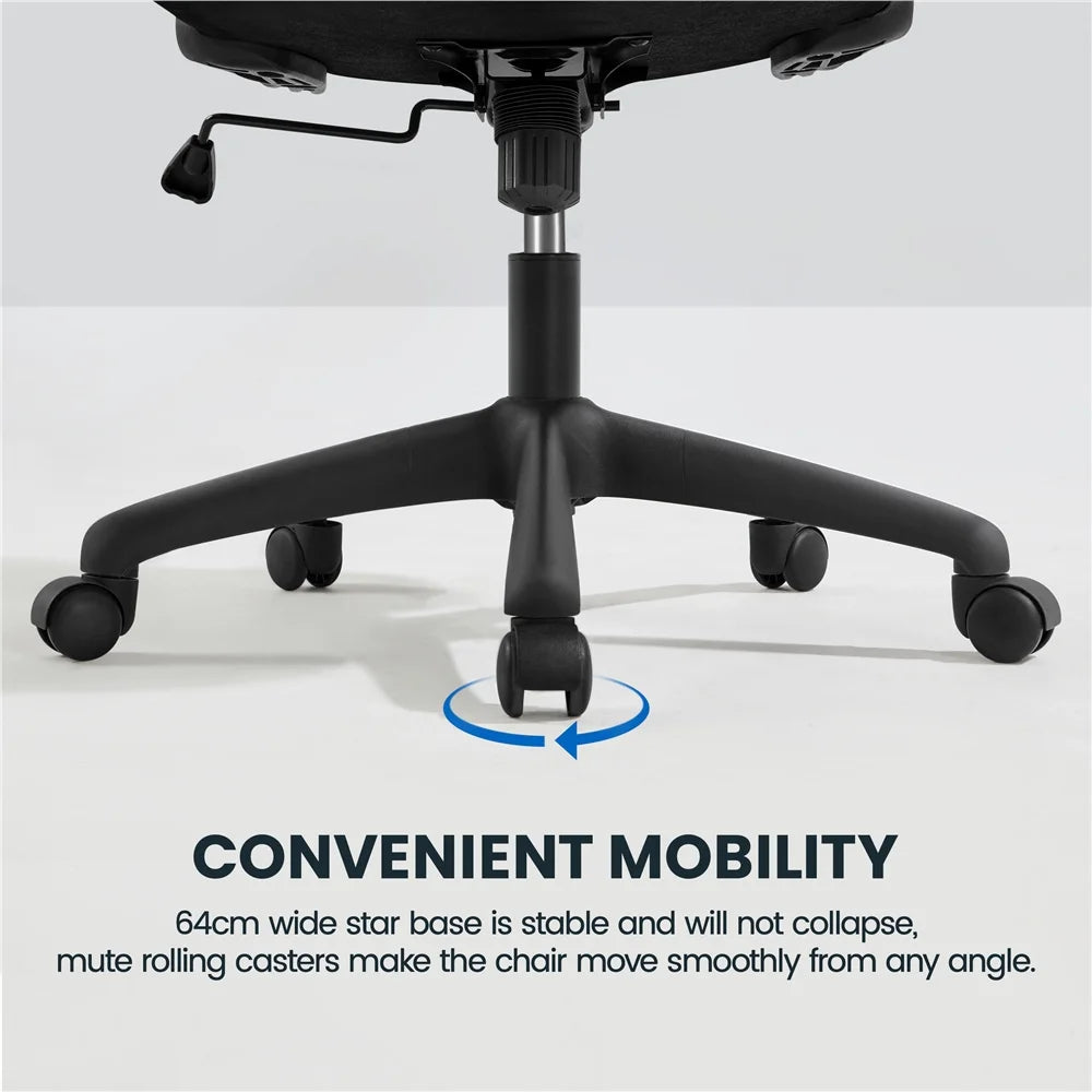 Black 28.5 in Active Chair V5365