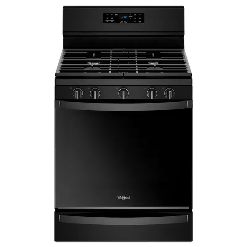 5.8 cu. ft. Gas Freestanding Range in Black B963843