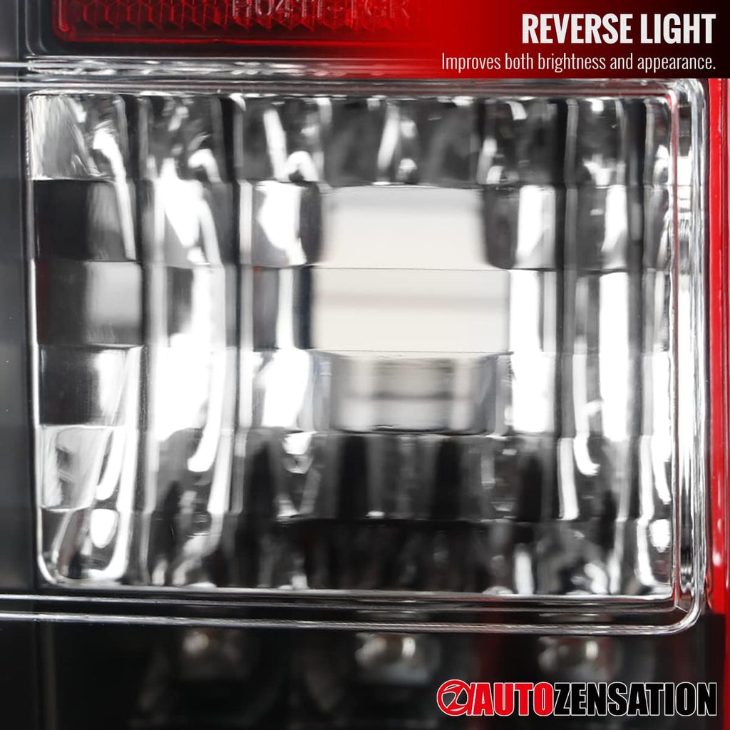 Red LED Tube Sequential Signal Tail Lights Brake Lamps R736348