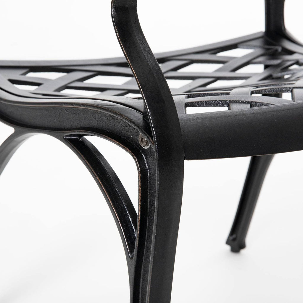 Cast Aluminum Patio Dining Arm Chair R46189