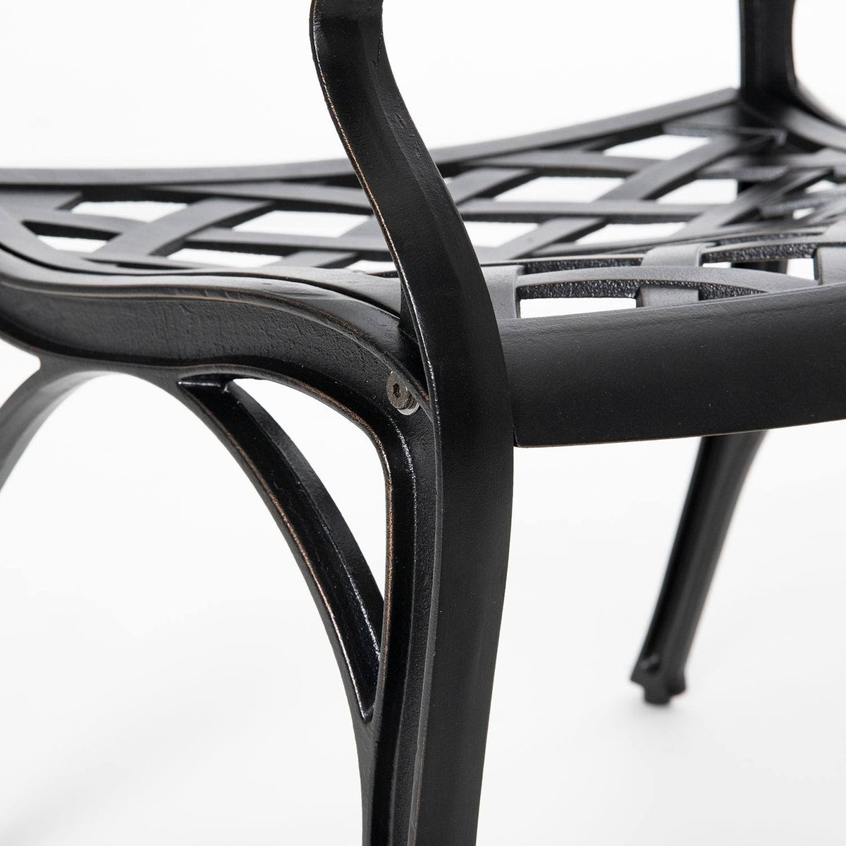 Cast Aluminum Patio Dining Arm Chair R46189