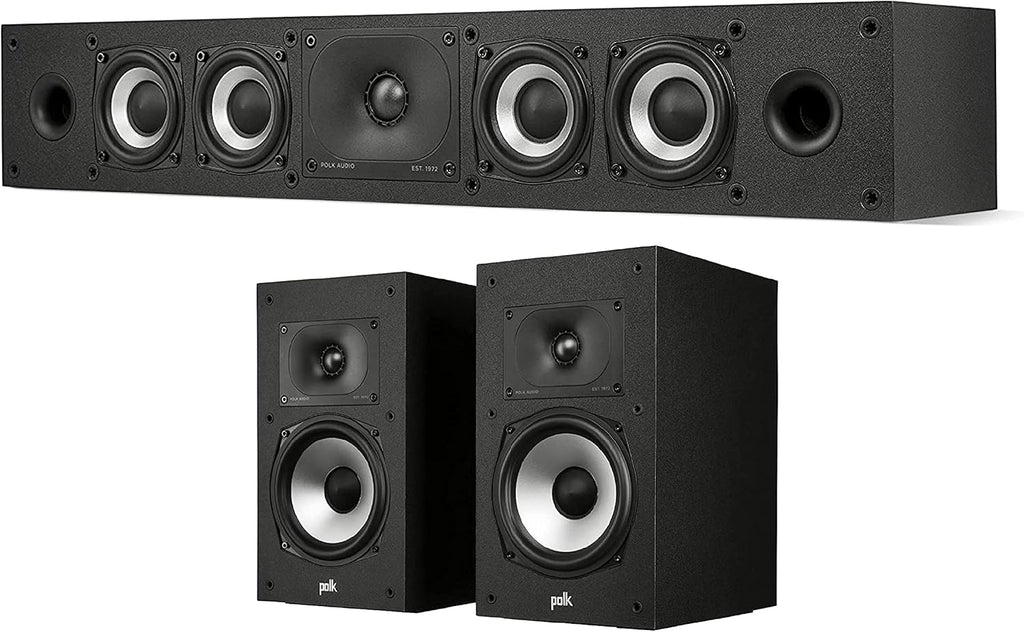 Pair of Midnight Black Bookshelf or Surround Speakers M897366