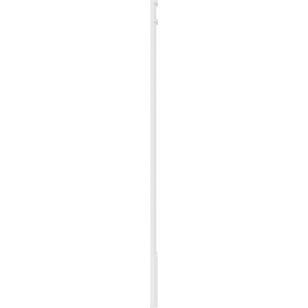 Fluted PVC Pilaster with Decorative Capital & Base (Pair) F642