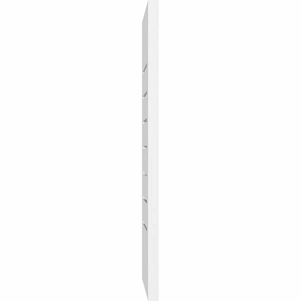 Vertical Surface Mount PVC Gable Vent V8727