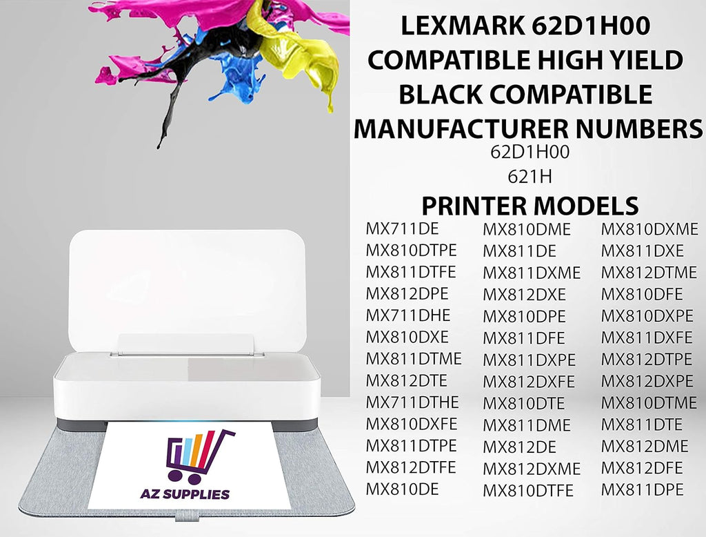 Compatible High Yield Black Toner Cartridge 5 Packs E9785