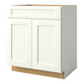 30-in W x 34.5-in H x 24-in D Linen Painted Sink Base Cabinet M5051