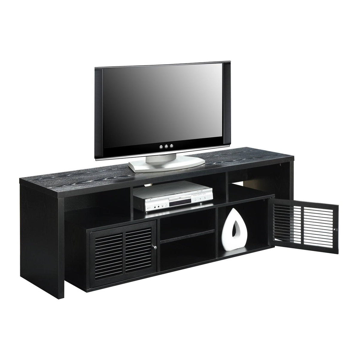 60 inch TV Stand with Storage Cabinets and Shelves T4633