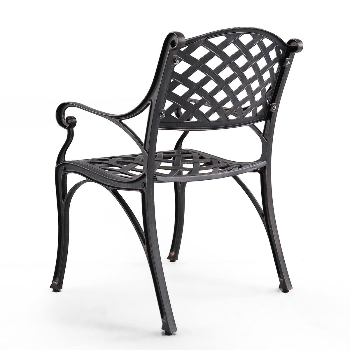Cast Aluminum Patio Dining Arm Chair R46189