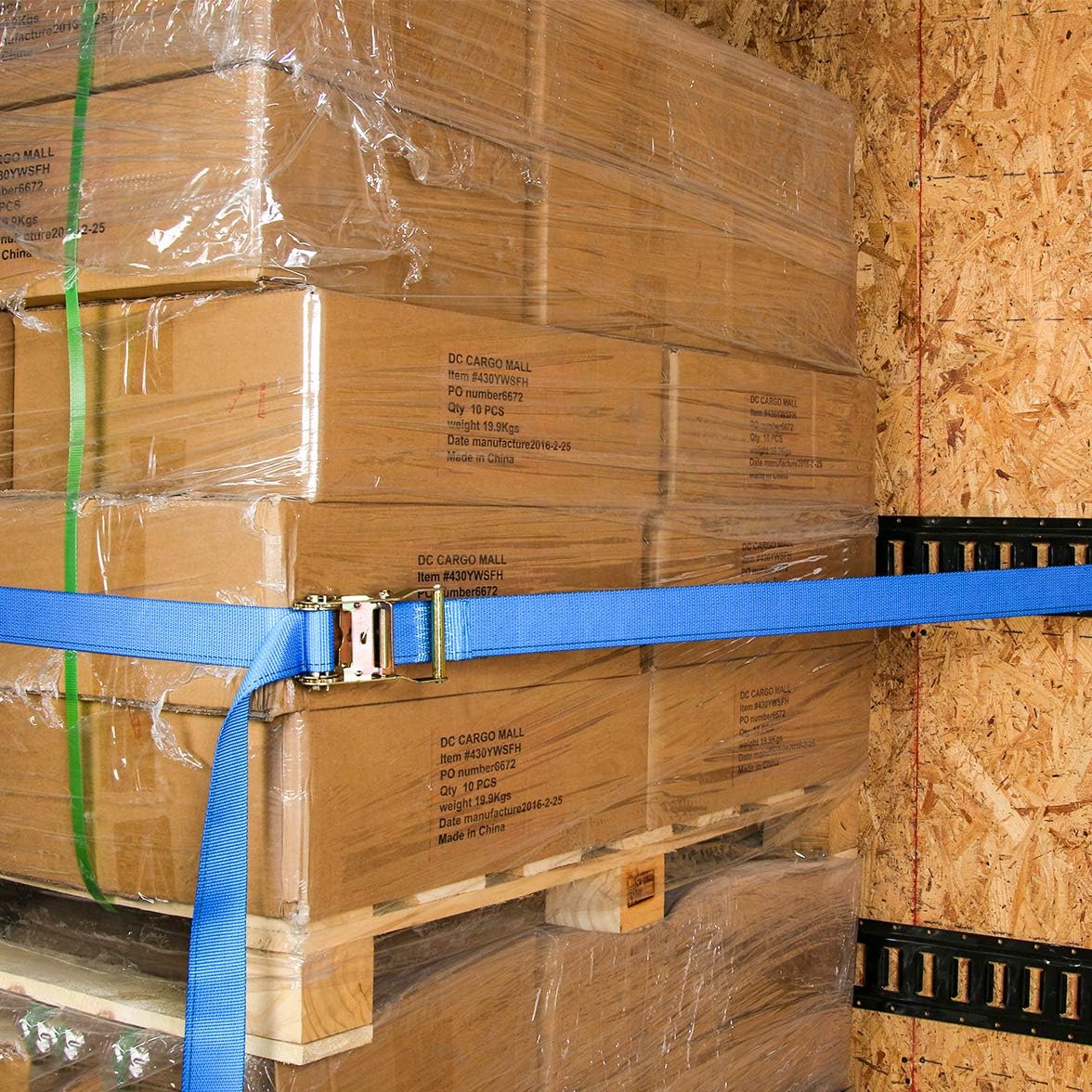 Heavy Duty Blue Polyester Ratchet Straps P319