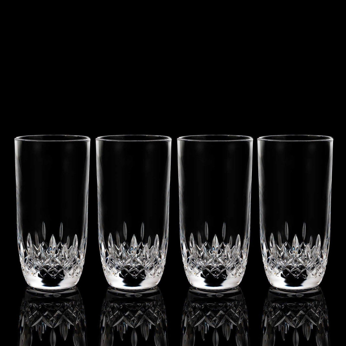 Clear Crystal Highball Glasses 13 oz 4 Count A169