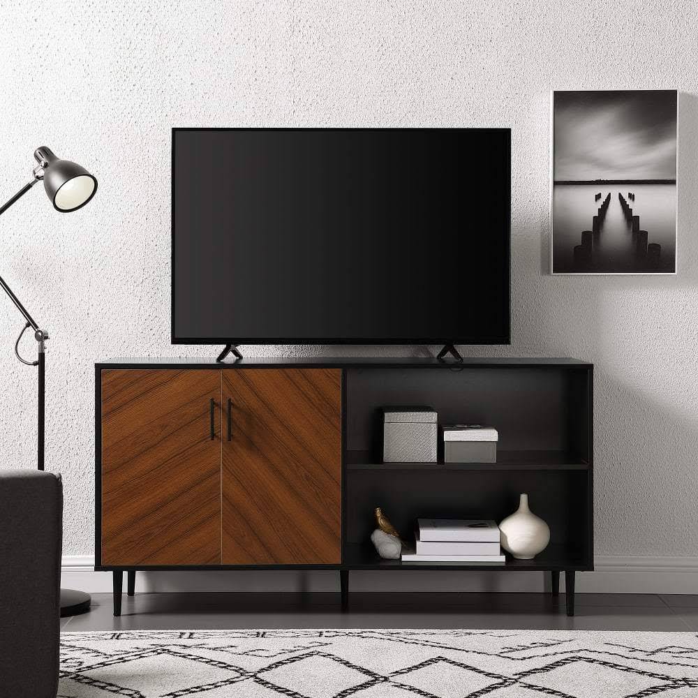 58 inch Solid Black TV Console H276779