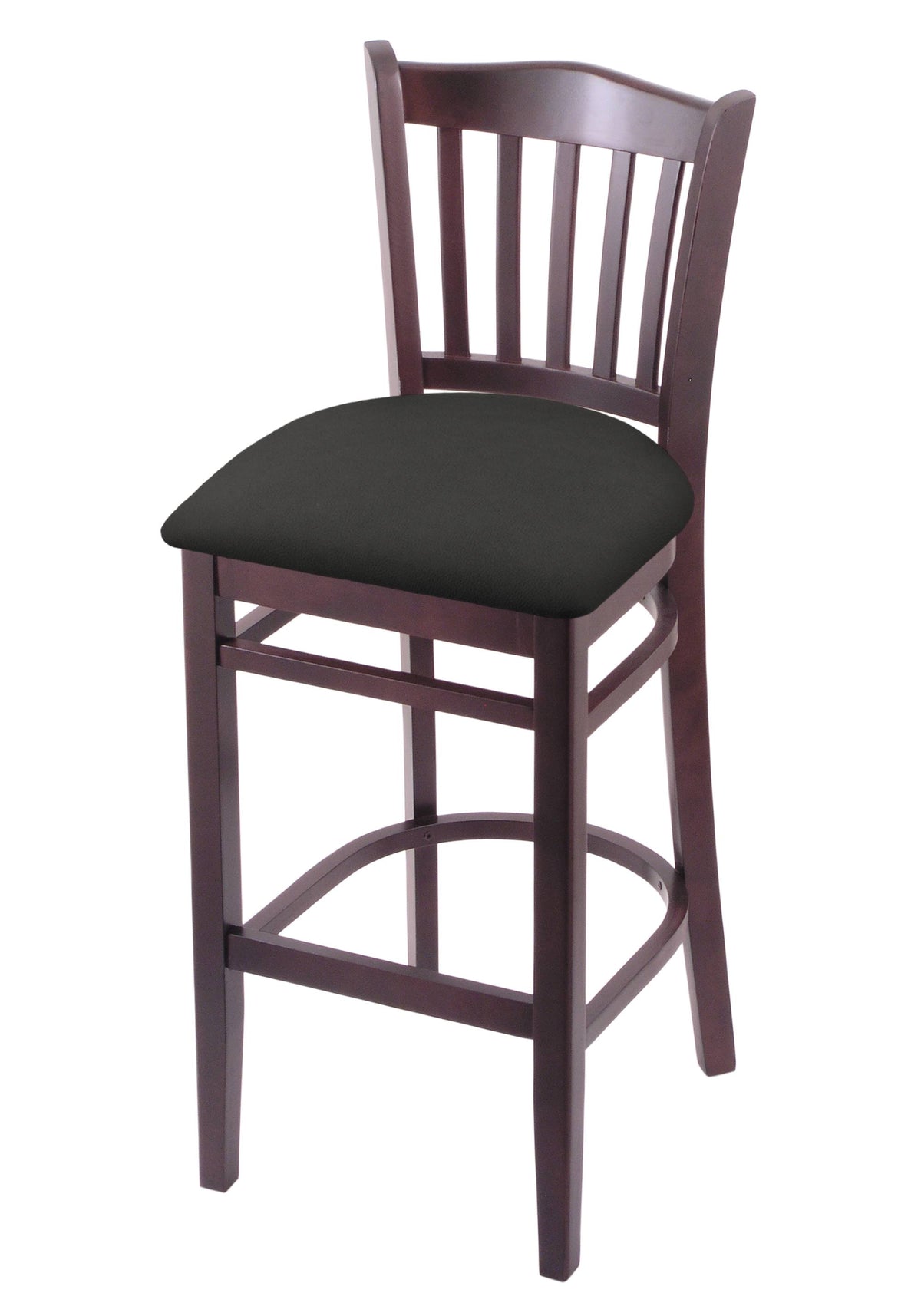 30x22 Bar Stool with Dark Cherry Finish U7122