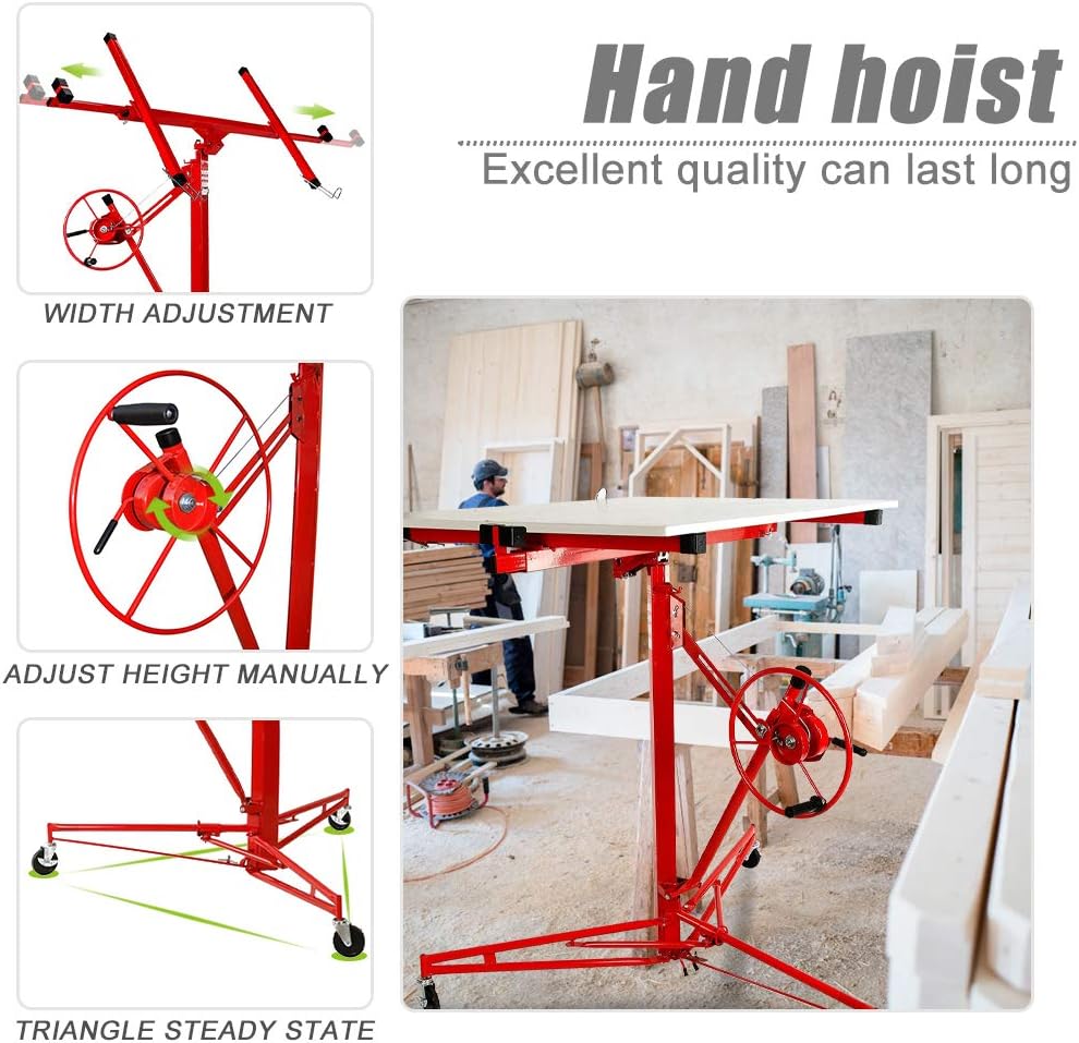 11' Rolling Drywall Lift B428306