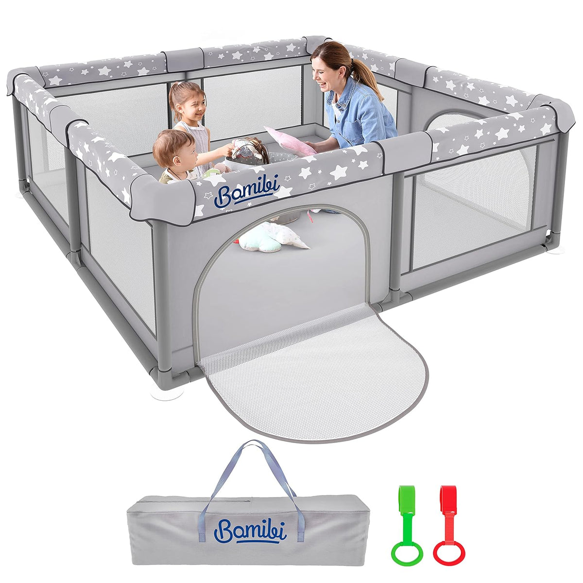 Foldable Portable Baby Playpen with Carry Case H92401
