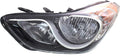 Hyundai Elantra Headlight Assembly Driver Side Black Housing A693