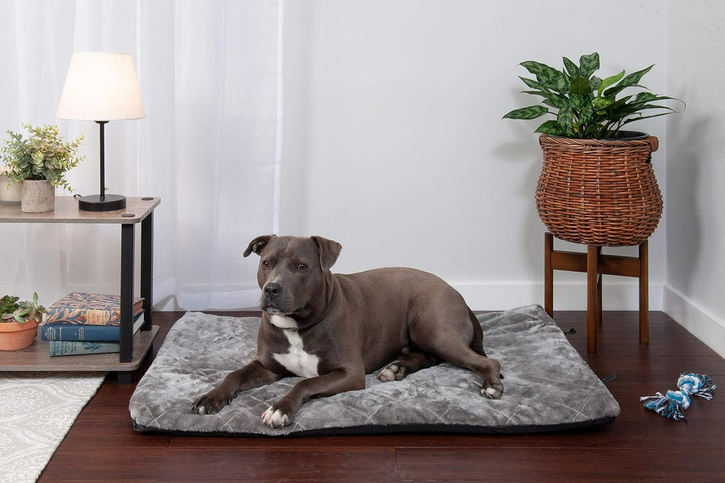 Water-Resistant Reversible Two-Tone Pet Bed Mat J8025